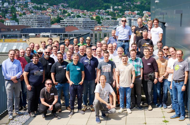 Gruppenfoto TPBG'67 in Innsbruck