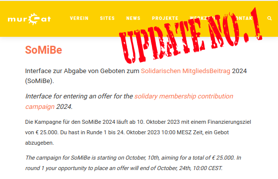 Somibe 2024 - Runde 1 angelaufen